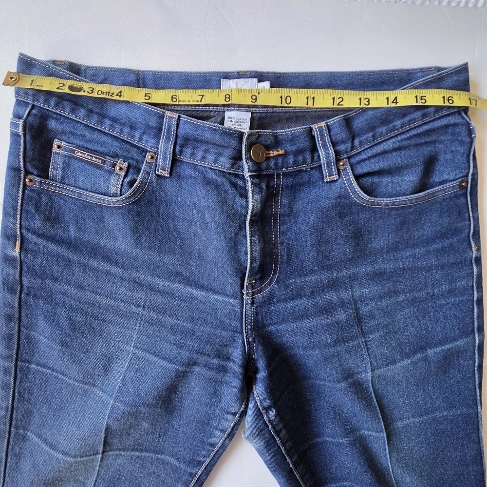 Classic Calvin Klein Blue Women's Jeans - Picture 5 of 9